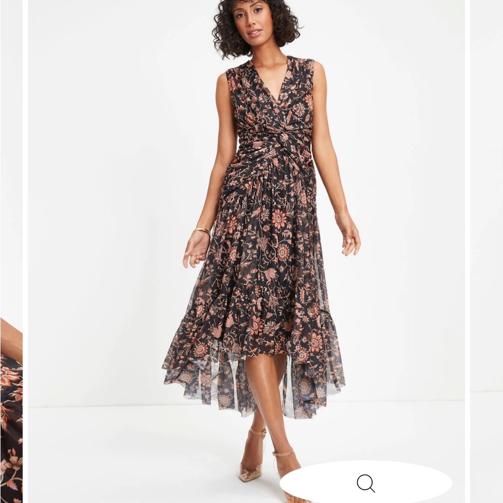 Floral Midi Dress, size L, VICI Collection, NWT